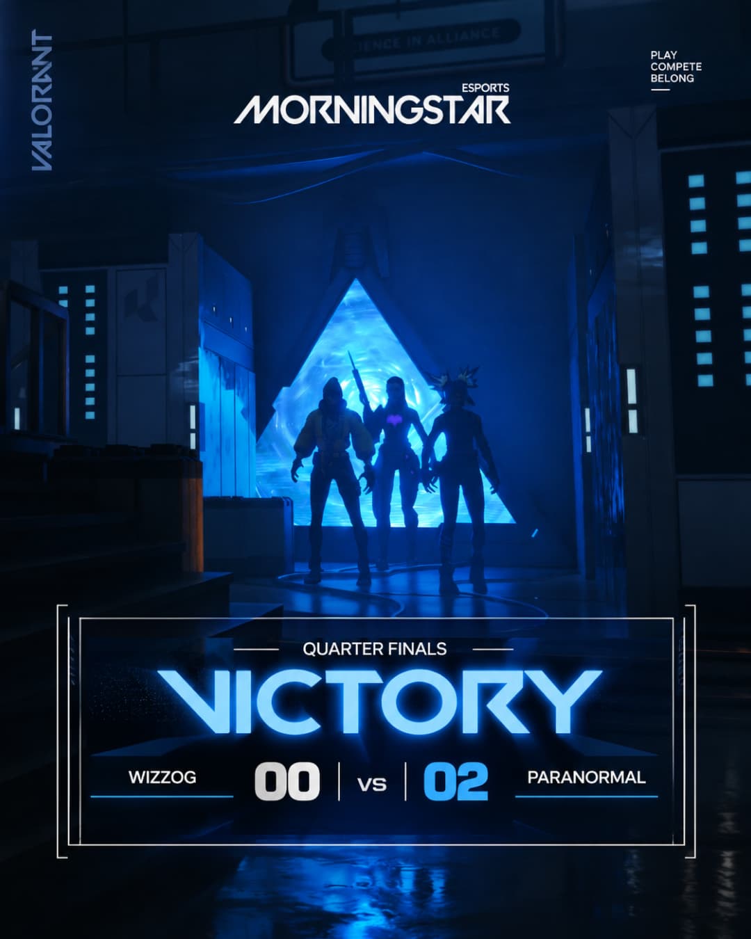 QF2 · Paranormal vs Team WizzOG