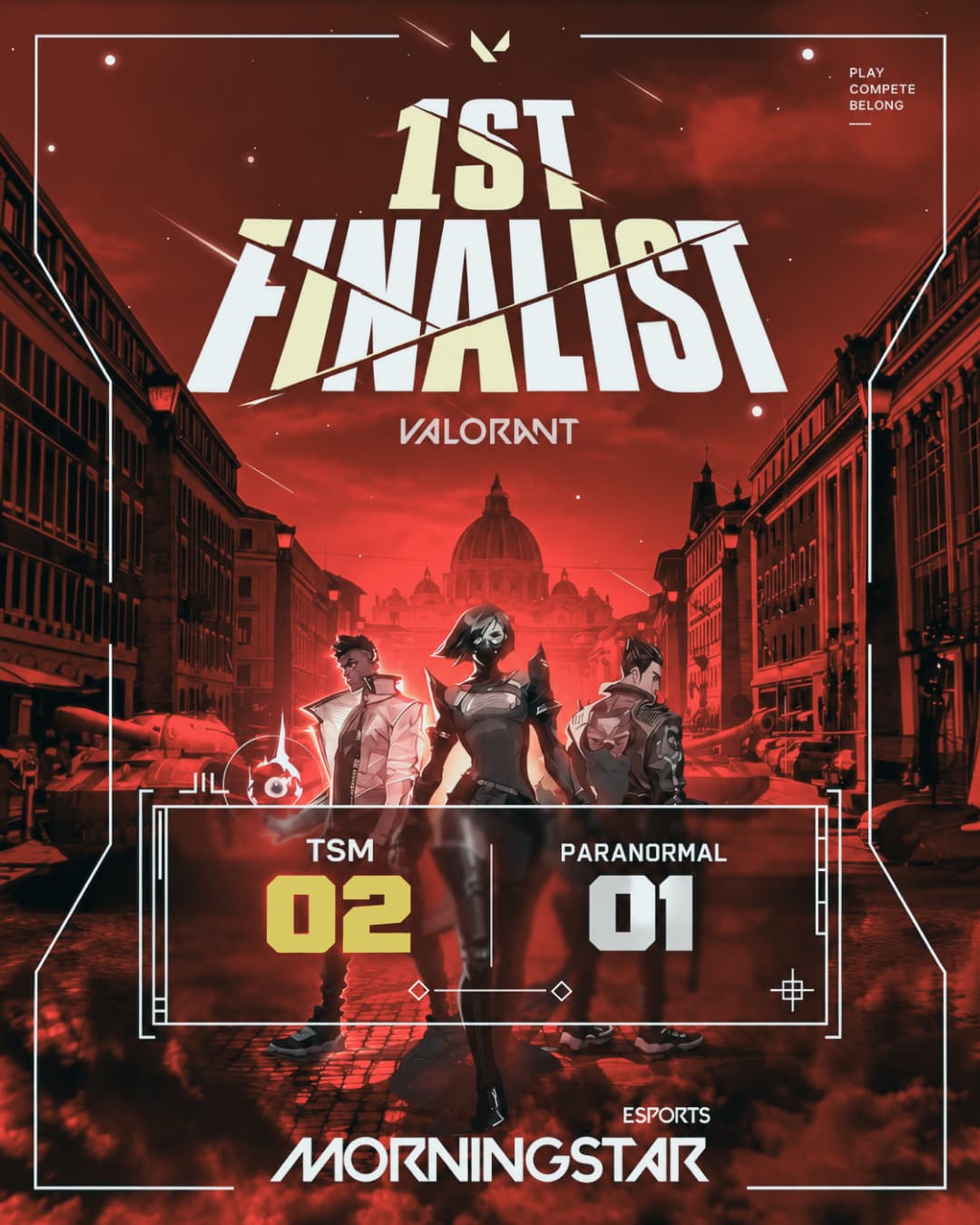 First finalist locked in: TSM advance past Paranormal